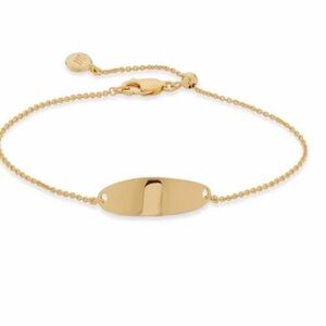 Monica Vinader NEW tiny Nura fine chain bracelet